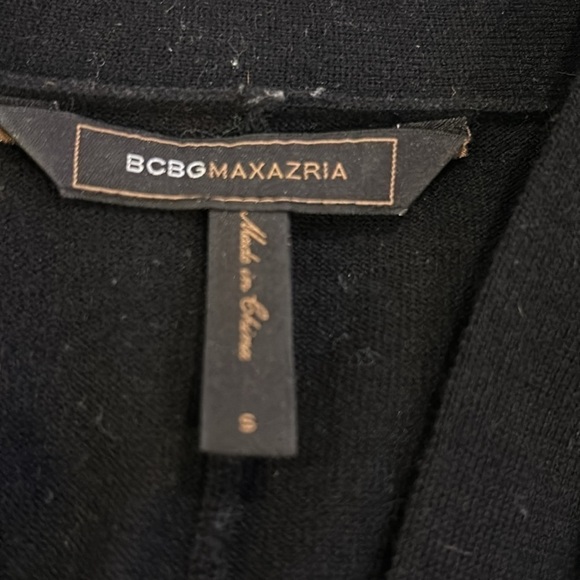 EUC BCBG Black Cardigan Size Small - Picture 2 of 7